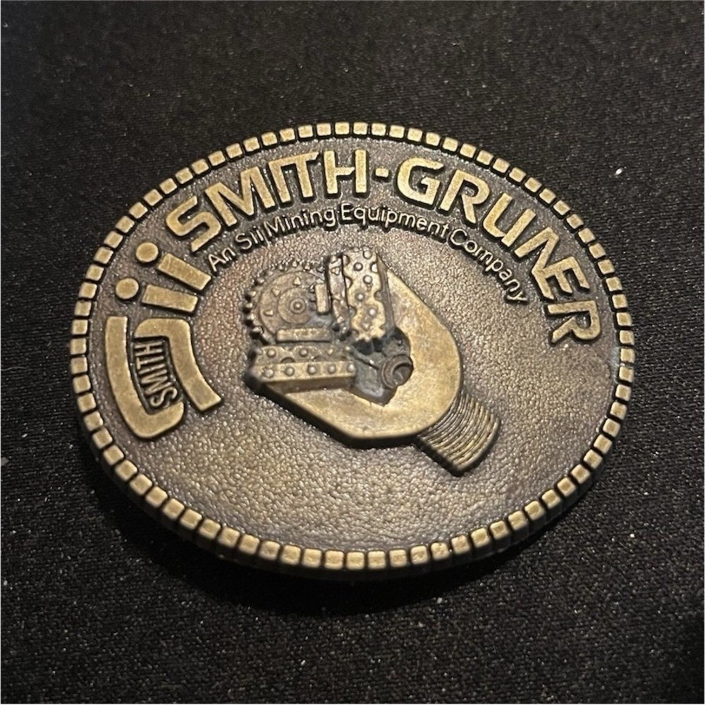 Smith-Gruner Mining Company Collectible Belt Buckle